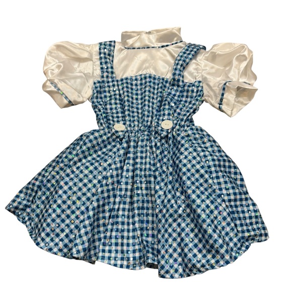 Rubies Costumes Girls' Sparkling Wizard of Oz Dorothy Costume Toddler Size - Picture 2 of 12